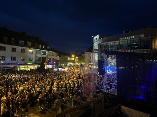 Knapp 100.000 Menschen feierten am letzten August-Wochenende das Siegener Stadtfest. (Foto: Stadt Siegen)