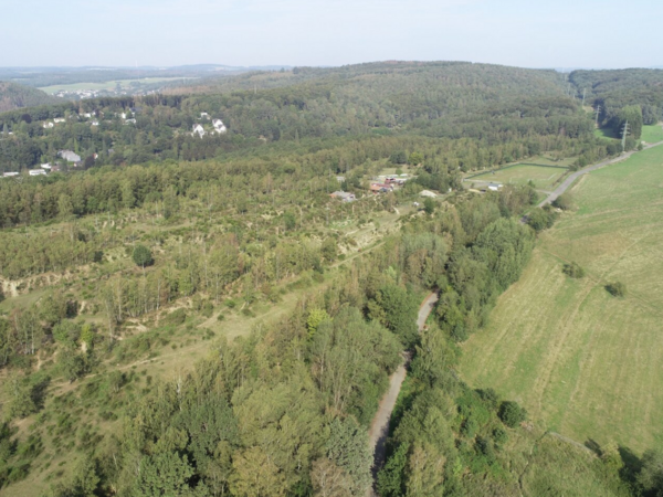 Der Siegener Wellersberg von oben (Foto: Stadt Siegen)