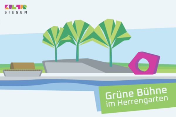 Logo zur "Grünen Bühne im Herrengarten"