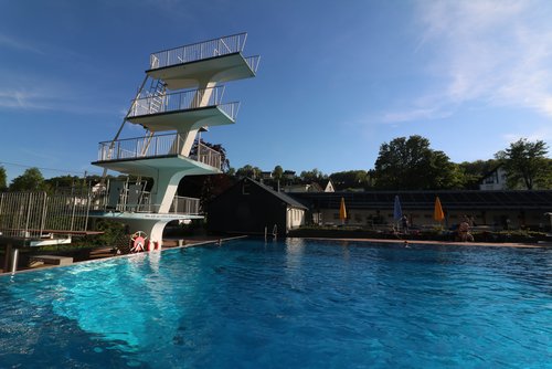 Das Freibad Geisweid verzeichnete in diesem Jahr einen Besucherrekord. (Foto: Stadt Siegen)