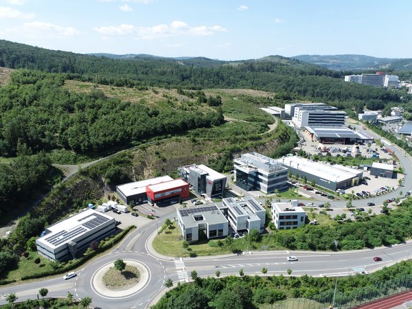 Gewerbegebiete Martinshardt I und II (Foto: Stadt Siegen)