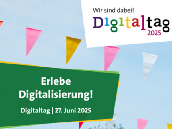 Digitaltag-Logo 2025 (Quelle: DFA Digital für alle gemeinnützige GmbH)