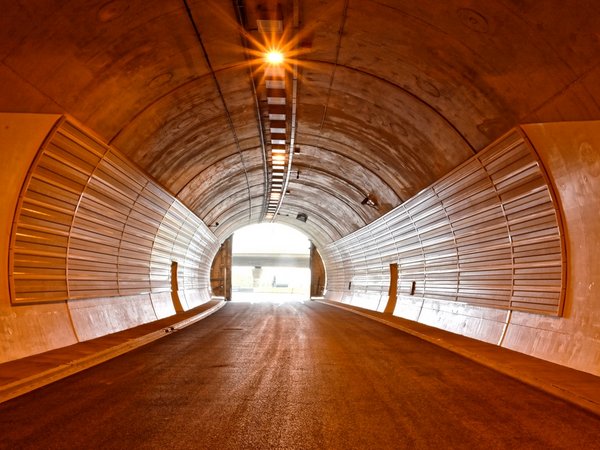 Aufgrund eines Warnstreiks ist der Bühltunnel auf der HTS gesperrt. (Archivfoto: Stadt Siegen)