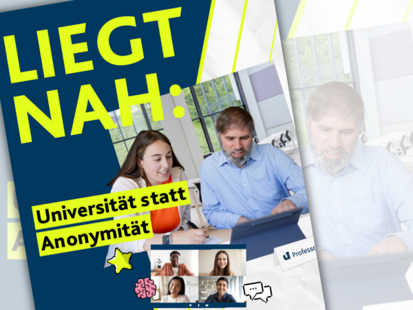 Der Claim "Liegt nah" verbindet Werbemotive, die die Vorteile eines Studiums in Siegen auf den Punkt bringen. (Foto: Universität Siegen)