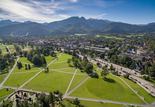 Zakopane von oben (Foto: Stadt Zakopane)