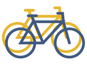 Symbolgrafik Fahrrad