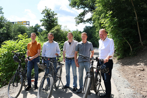 Freie Fahrt zwischen Siegen und Weidenau (Foto: Stadt Siegen)