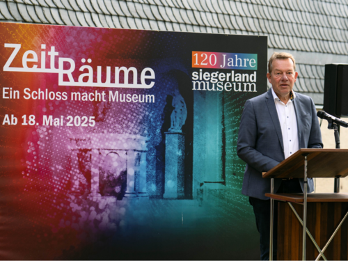 Begrüßungsrede Bürgermeister Steffen Mues, Foto: © Wladislaw Scheinmeier