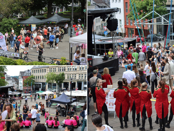 Rund 1000 Siegenerinnen und Siegener nutzen die Gelegenheit, beim „Tag des offenen Rathauses“ die Stadtverwaltung und das Rathaus Oberstadt kennenzulernen. (Fotos: Stadt Siegen)  