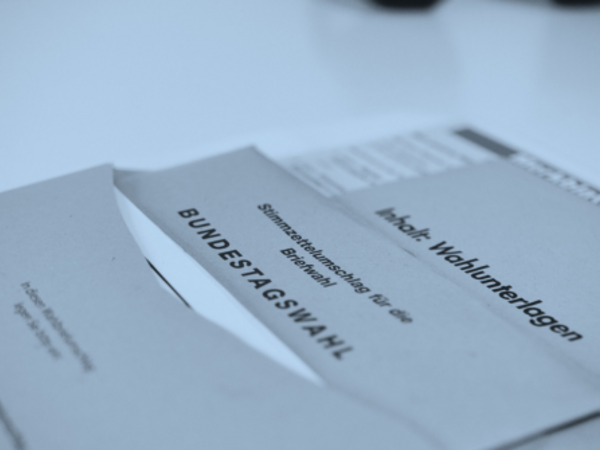 Symbolbild für Briefwahlunterlagen zur Bundestagswahl (Foto: pixabay/ planet_fox)
