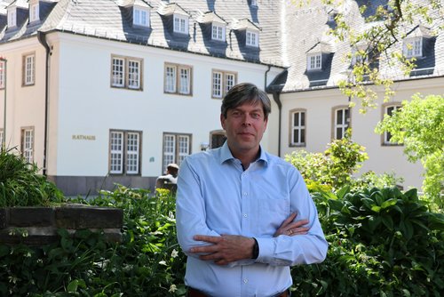 Carsten Hermann, der neue Behindertenbeauftragte der Stadt Siegen. (Foto: Stadt Siegen)