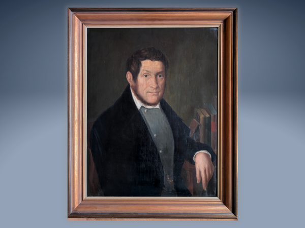 Porträt von Leonhard Gläser, unbekannter Künstler (Quelle: Siegerlandmuseum)