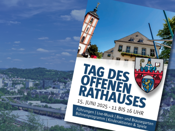 Plakat zum Tag des offenen Rathauses (Foto: Stadt Siegen)