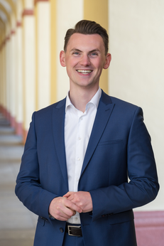 Bürgermeister Tristan Vitt (Foto: Fionn Große)